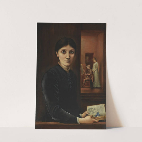 Portrait of Georgiana Burne-Jones by Sir Edward Coley Burne-Jones