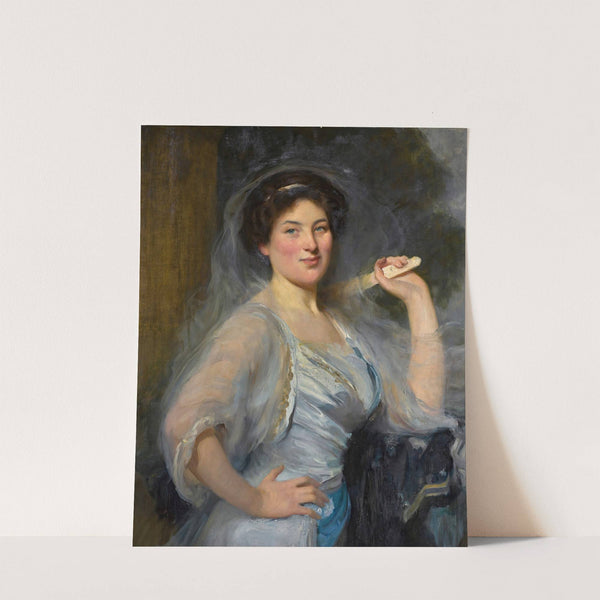 Portrait of Gertrude Salaman, The Artist's Niece by Solomon Joseph Solomon