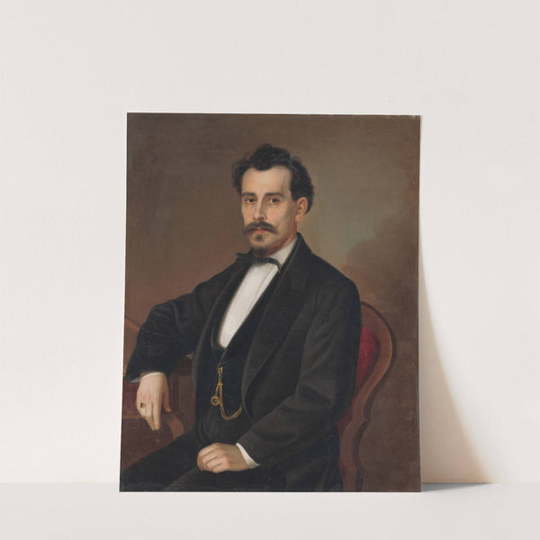 Portrait of Gervay (1865–1870) by Peter Michal Bohúň