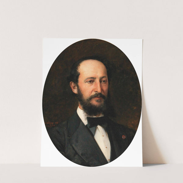 Portrait of Giacomo Adelman by Vlaho Bukovac