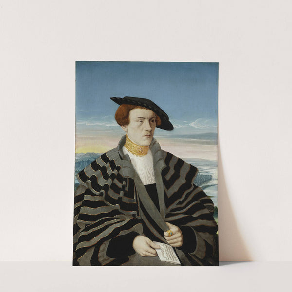 Portrait of Gilbrecht von Holzhausen (1514-1550) by Conrad Faber von Kreuznach