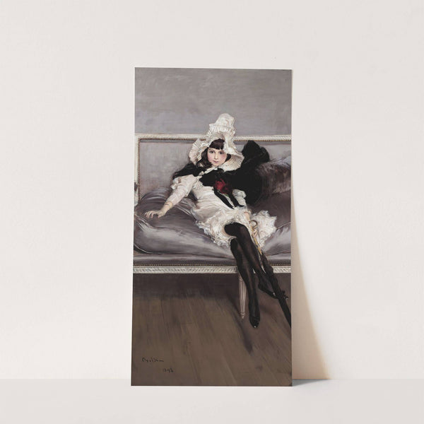 Portrait Of Giovinetta Errazuriz by Giovanni Boldini