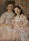 Portrait of girls, Helena Chmielarczyk and Władysława Chmielarczyk (1906)