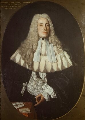 Portrait of Giuseppe Alberto de Ambiveri, Vicar of the Mines of Bergamo — size preview