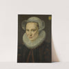 Portrait of Grietje Pietersdr Codde by Adriaen Thomasz. Key