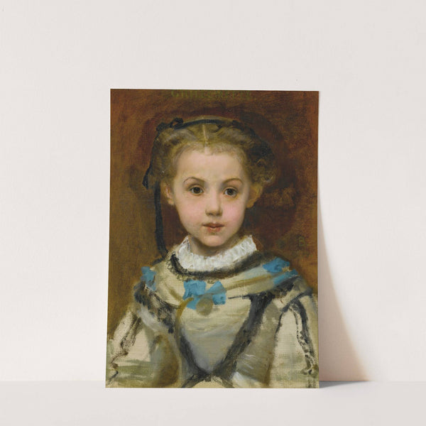 Portrait Of Guillemette De Lareinty by Paul-Jacques-Aimé Baudry