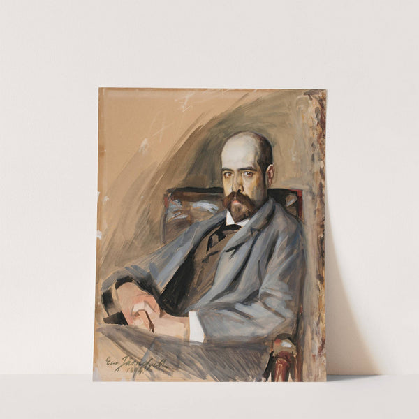 Portrait of Gunnar Berndtson by Eero Järnefelt