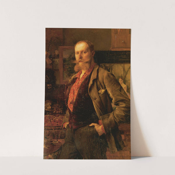 Portrait of Gustave Courtois by Pascal-Adolphe-Jean Dagnan-Bouveret