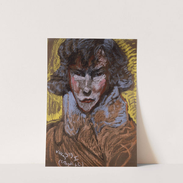 Portrait of Halina Byłczyńska by Stanisław Ignacy Witkiewicz