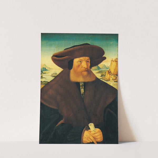 Portrait of Hamman von Holzhausen (1467-1536) by Conrad Faber von Kreuznach