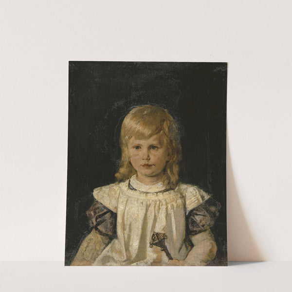 Portrait of Hans Lendorff as a Child (1865-1866) by Ernst Stückelberg