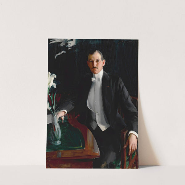 Portrait Of Harald Bildt (1908) by Anders Zorn