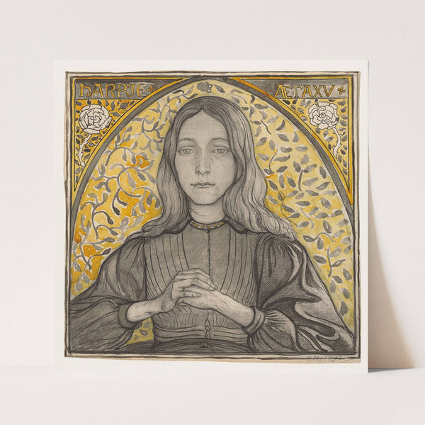 Portrait of Harpje, Aged 15 (1895) by Richard Nicolaüs Roland Holst