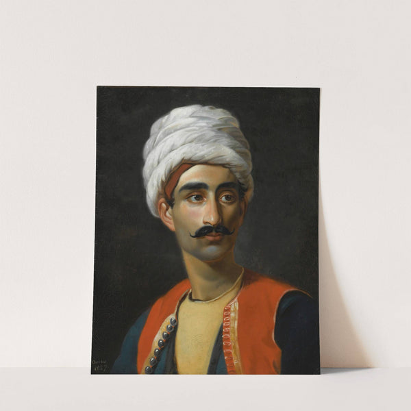 Portrait Of Hassan El Berberi (1827) by French School