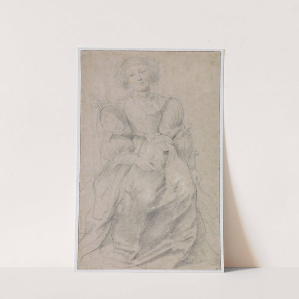 Portrait of Hélène Fourment by Peter Paul Rubens
