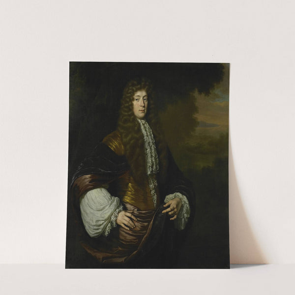 Portrait of Hendrick Bicker (1649 - 1718), burgomaster of Amsterdam by Michiel Van Musscher