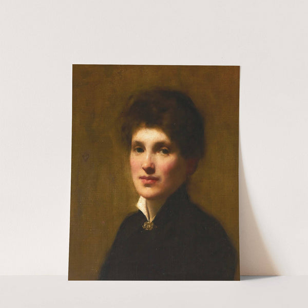Portrait of Henrietta Lowy Solomon, The Artist's Sister by Solomon Joseph Solomon