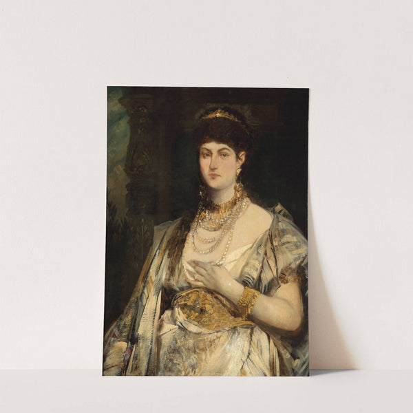 Portrait of Henriette Mankiewicz (1877) by Hans Makart