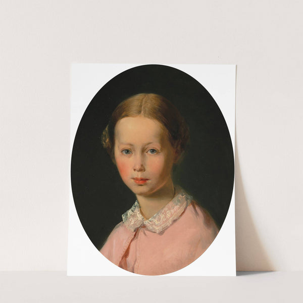 Portrait of Henriette Theresia Ferdinande Franz von Astrenberg, née Fux (1844-1910) by Johann Matthias Ranftl