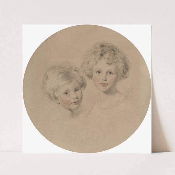 Portrait of Henry and Philip Fletcher by George Richmond