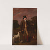 Portrait of Henry Hoste Henley (1766-1833) with dogs by Thomas Arrowsmith