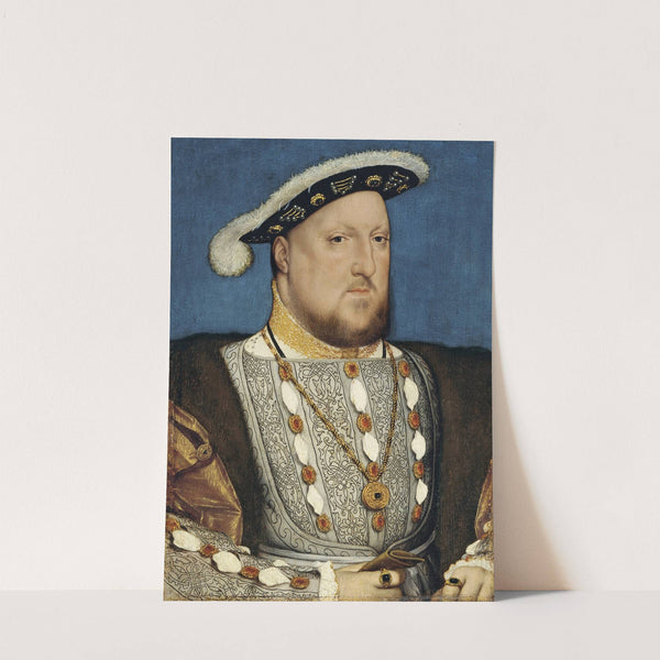 Portrait of Henry VIII by Hans Holbein The Younger