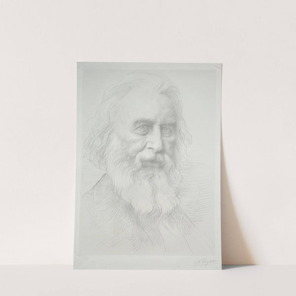 Portrait of Henry Wadsworth Longfellow (1911) by Alphonse Legros