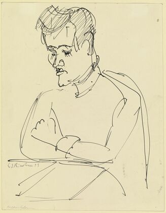 Portrait of Hermann Scherer (ca. 1923)