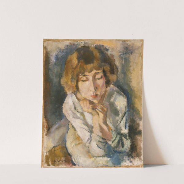 Portrait of Hermine David by Jules Pascin