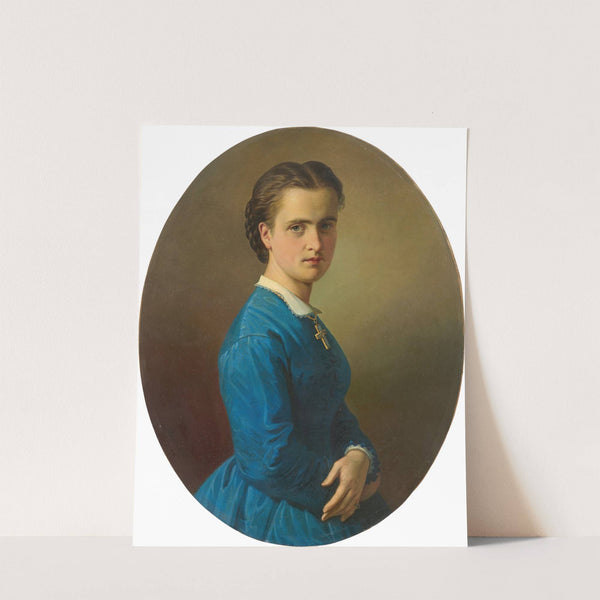 Portrait of Hermine Krebs (1871) by Wilhelm Dürr