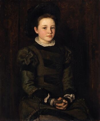 Portrait of Hester Dowden (1868-1949), as a Child — size preview
