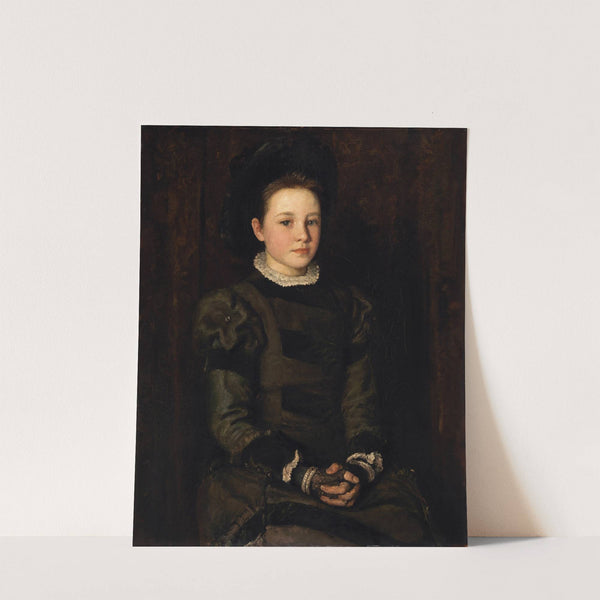 Portrait of Hester Dowden (1868-1949), as a Child by John Butler Yeats