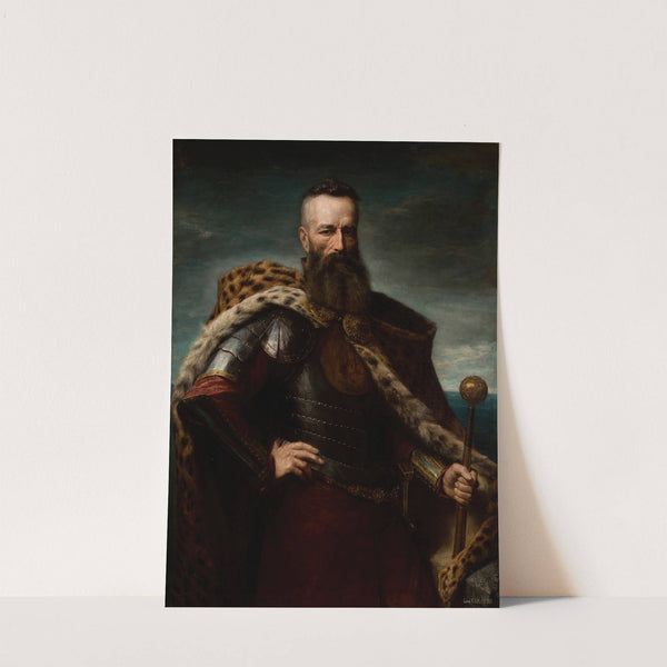 Portrait of Hetman Stefan Czarniecki (1863) by Leon Kapliński