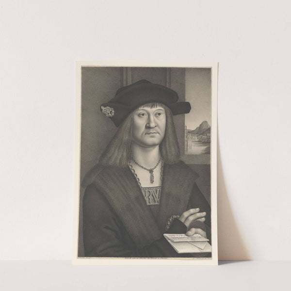 Portrait of Hieronymus Haller von Hallerstein (1823) by Johann Nepomuk Strixner