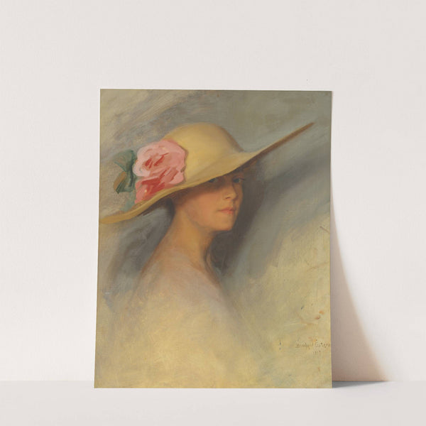 Portrait of Hilda Österman (1917) by Bernhard Österman