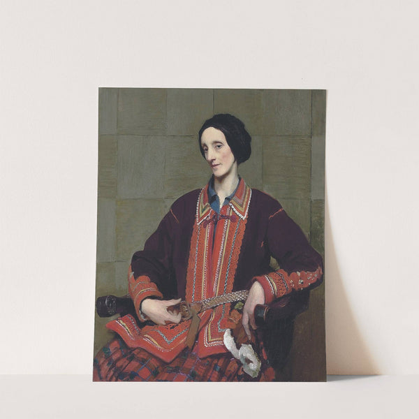 Portrait Of Hilda Spencer Watson by George Spencer Watson