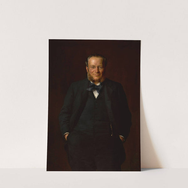 Portrait of Hipolit Wawelberg by Kazimierz Pochwalski