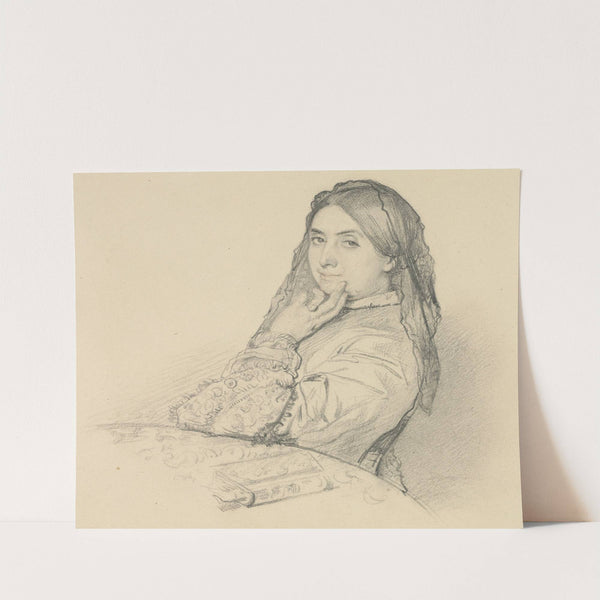 Portrait of his Mother by Henri Lehmann