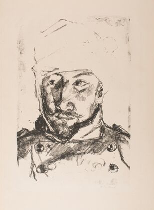 Portrait of His Wounded Brother-in-law Martin Tube (1914)