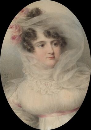 Portrait of Hortense de Perregaux, Duchess of Ragusa (1818)