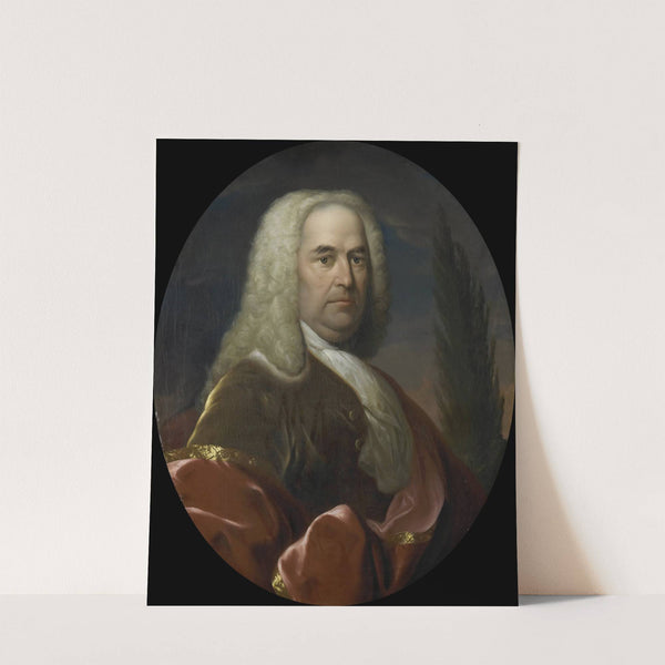 Portrait of Hugo du Bois, Director of the Rotterdam Chamber of the Dutch East India Company, elected 1734 by Dionys van Nijmegen