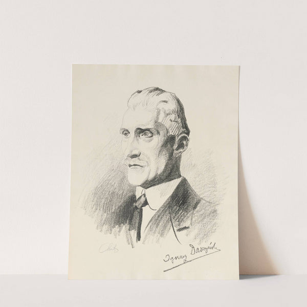 Portrait of Ignacy Daszyński (1919) by Stanisław Lentz