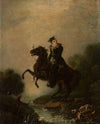 Portrait of Ignacy Konarski on horseback