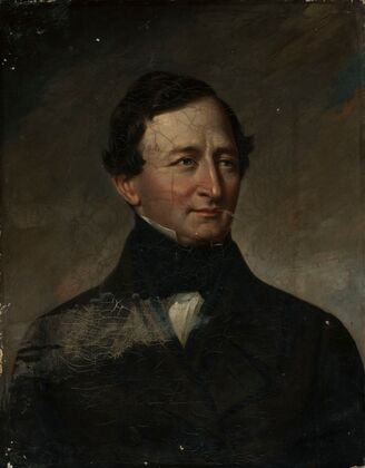 Portrait of Ignacy Turkułł (1798–1856), minister at the court of tsar Nicholas I (1840)
