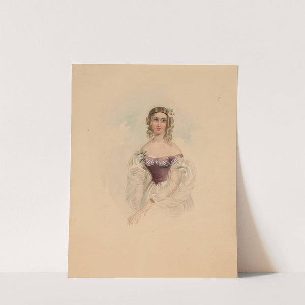 Portrait of Imogen in Shakespeare’s Cymbeline (19th century) by J. Smith
