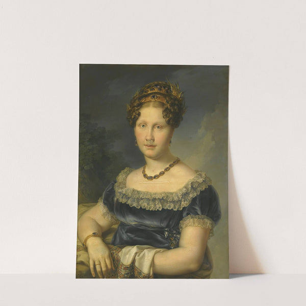 Portrait of Infanta Luisa Carlota De Borbón, Princess of The Two Sicilies (1804-1844) by Vicente López Portaña