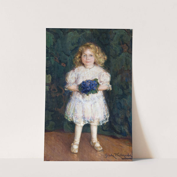 Portrait of Inga-Maria Thiel by Gerda Wallander