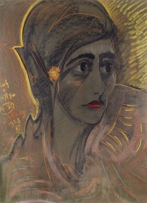 Portrait of Irena Krzywicka — size preview