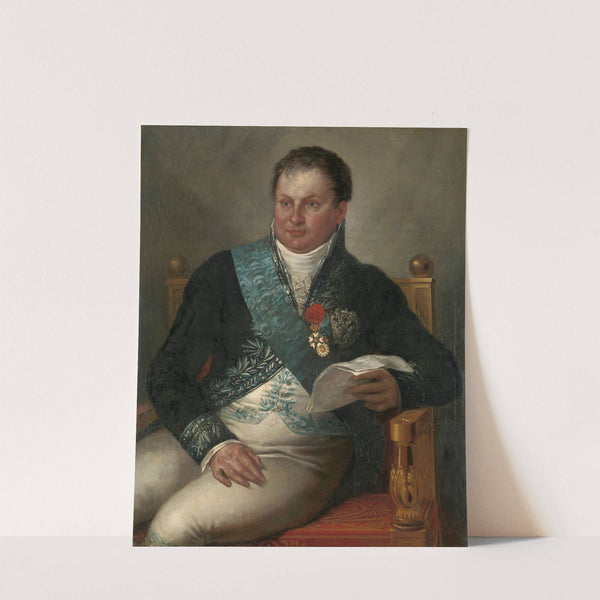 Portrait of Isaac Jan Alexander Gogel by Mattheus Ignatius van Bree