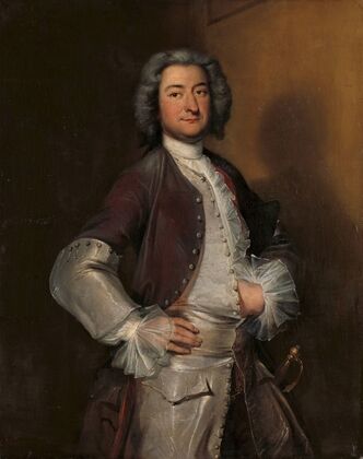Portrait of Isaac Sweers, Chief Officer of Amsterdam and Governor of the Dutch East India Company (1730 - 1740)